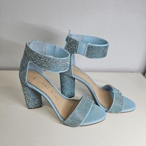 Gianni Bini Sparkling Blue Heels